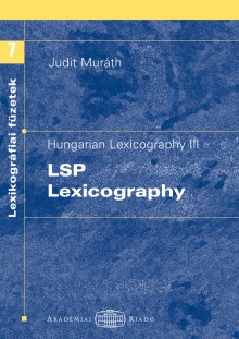 Hungarian Lexicography III