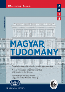Magyar Tudomány 2018/5