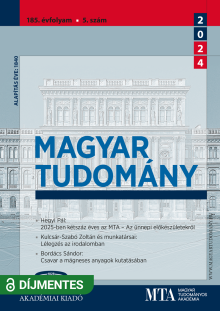 Magyar Tudomány 2024/05