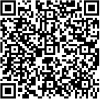 Fekete-fehér QR kód, amely adatokat tartalmaz szkenneléshez.