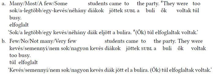 Diákok bulira való eljutása különböző mennyiségi kifejezésekkel Angol és magyar mondatok a diákok bulira való eljutásáról és elfoglaltságáról különböző mennyiségi kifejezésekkel.