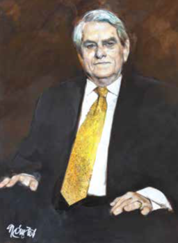 Elegáns férfi öltönyben és sárga nyakkendővel Elegáns öltönyben és sárga nyakkendőben lévő férfi, homályosított arccal