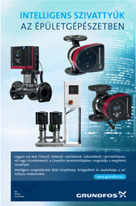 Grundfos intelligens szivattyúk az épületgépészetben Grundfos intelligens szivattyúk az épületgépészetben, különböző típusok és alkalmazások.
