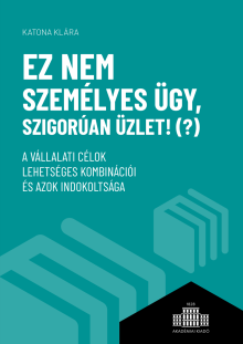 Ez nem személyes ügy, szigorúan üzlet!(?)