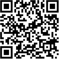 Fekete-fehér QR kód, amely adatokat tartalmaz szkenneléshez.