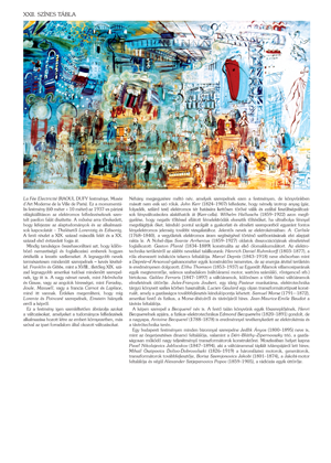 Raoul Dufy 'La Fée Electricité' festménye, az elektromos felfedezések történetét ábrázolja.